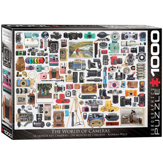 Eurographics World of Cameras 1000 Piece Puzzle for Adults