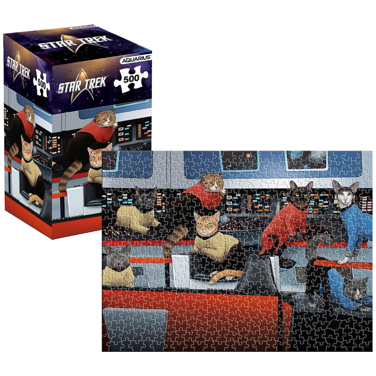 AQUARIUS Puzzles, One Size, Multi-color