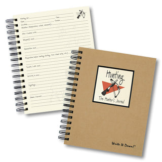 Write it Down Blank Book, Full-size, Kraft Brown