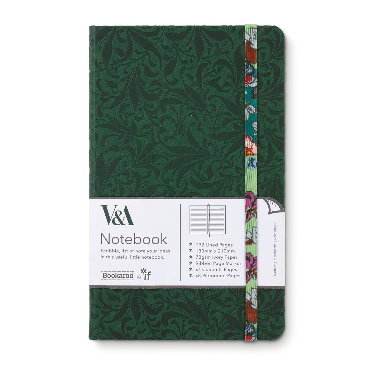 IF Blank Book, One Size, Green