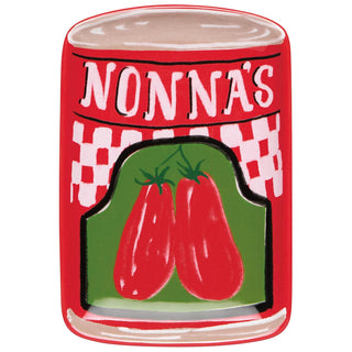 Now Designs Dishware Plate, W4.25 x L6.5 in, Pomodori