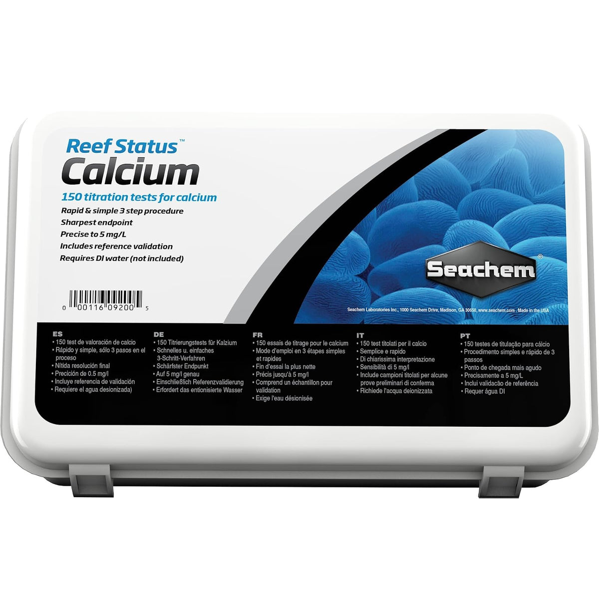 Seachem Aquarium Pond Water Treatment, 150 tests, multi kit