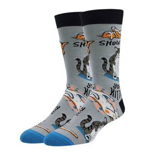 ooohyeah Socks, 8-13, Kitties