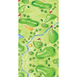 Boston International Disposable Napkin, 8.25" x 4.5", Golf