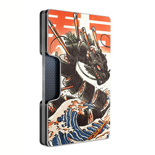 Freja Svendsen Wallet, x Ilustrata | Great Sushi Dragon, Modern