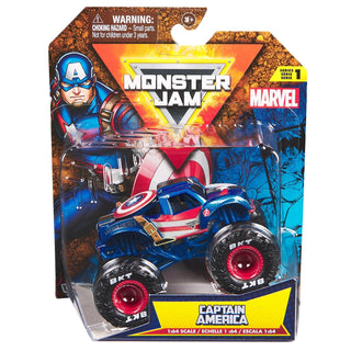 Monster Jam Non Riding Toy Vehicle, 6.5 inches, Blue