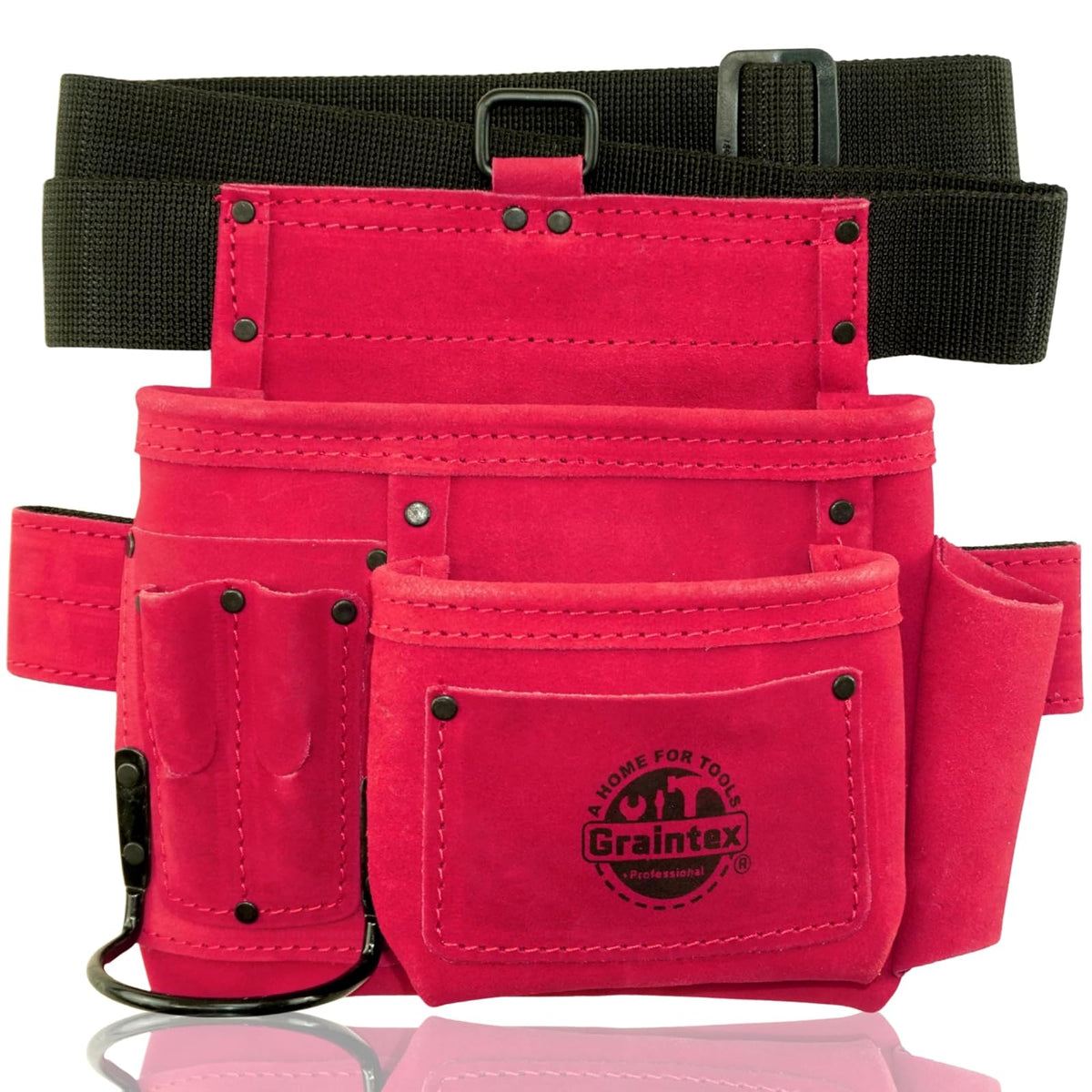 Graintex Utility Holster Pouch, One Size, Red