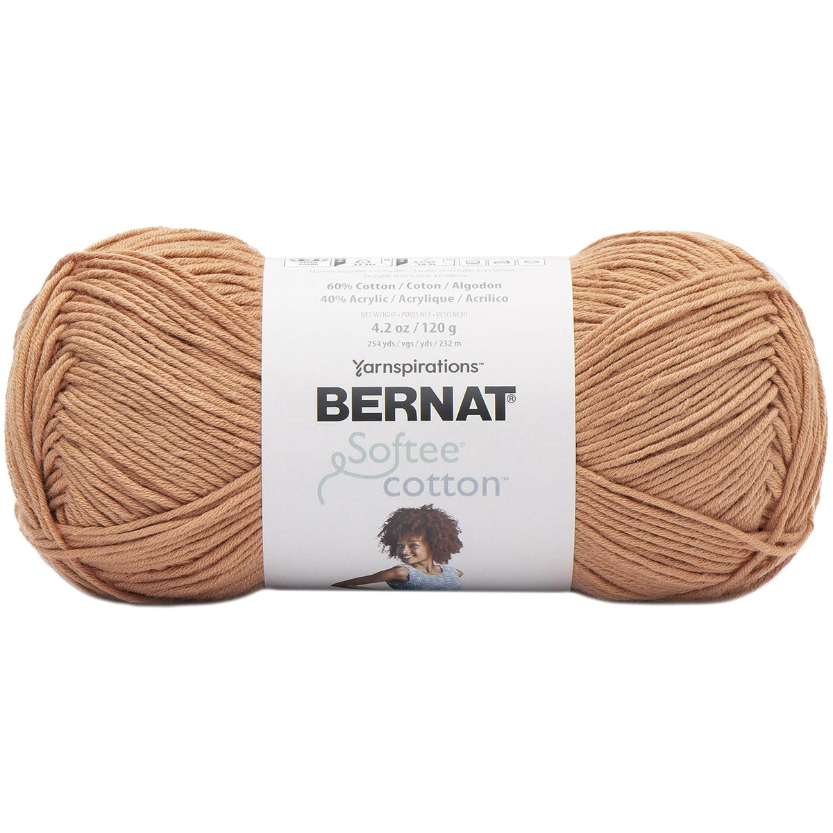 Bernat Yarn, 2 Pack, Sandstone
