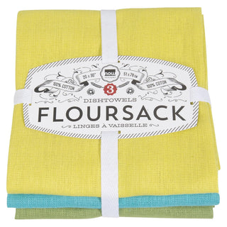 Now Designs Towel, Small, Chartreus Turq Leaf
