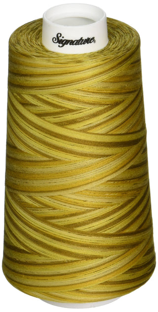 Signature Yarn, 40wt/3000 yd, Variegated Antique Gold