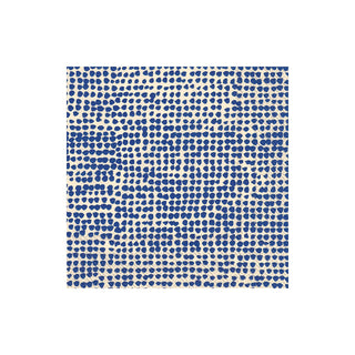 ihr SINCE 1977 Disposable Napkin, 5" x 5", Orkanen Linen/Blue