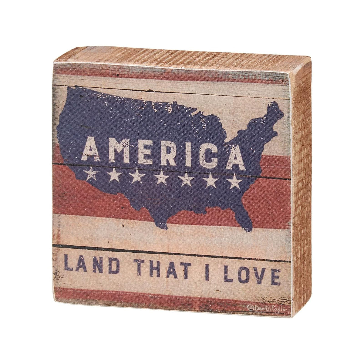 Primitives by Kathy Home, Red, White, Blue, Unique