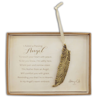 Cathedral Art Hanging Ornament, 0.5"x3"x0.75", Brass