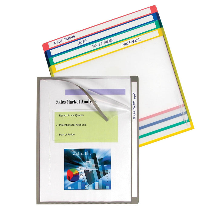 C-Line File Folder, Letter Size, Assorted Colors