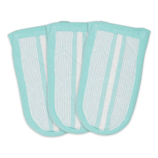 DII Pot Holder, Pan Handle Set, 6x3", Aqua