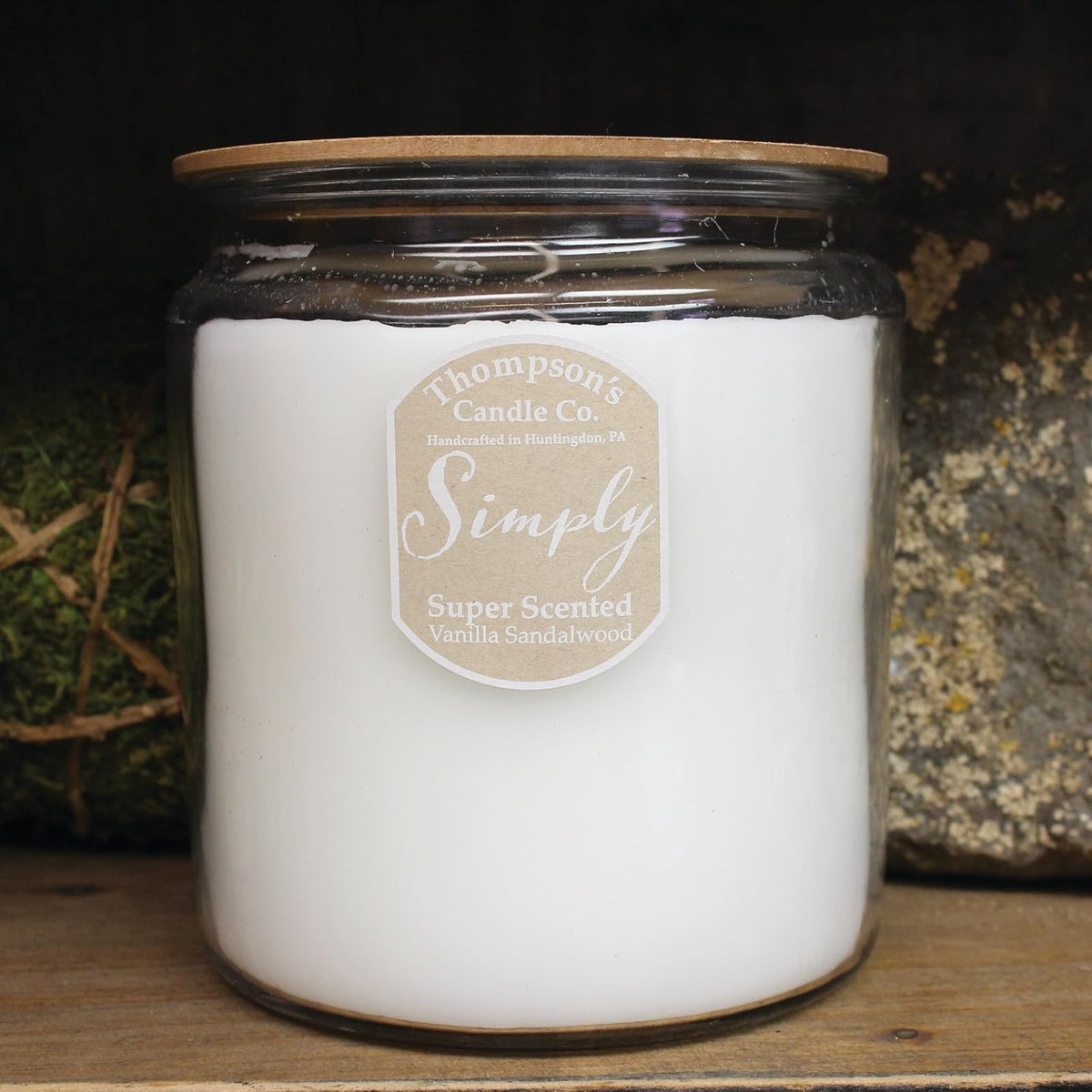 Thompson's Candle Co. Candle, Rustic