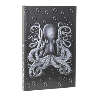 Pacific Giftware Blank Book, 8.25" x 5.5" x 0.75", silver tone