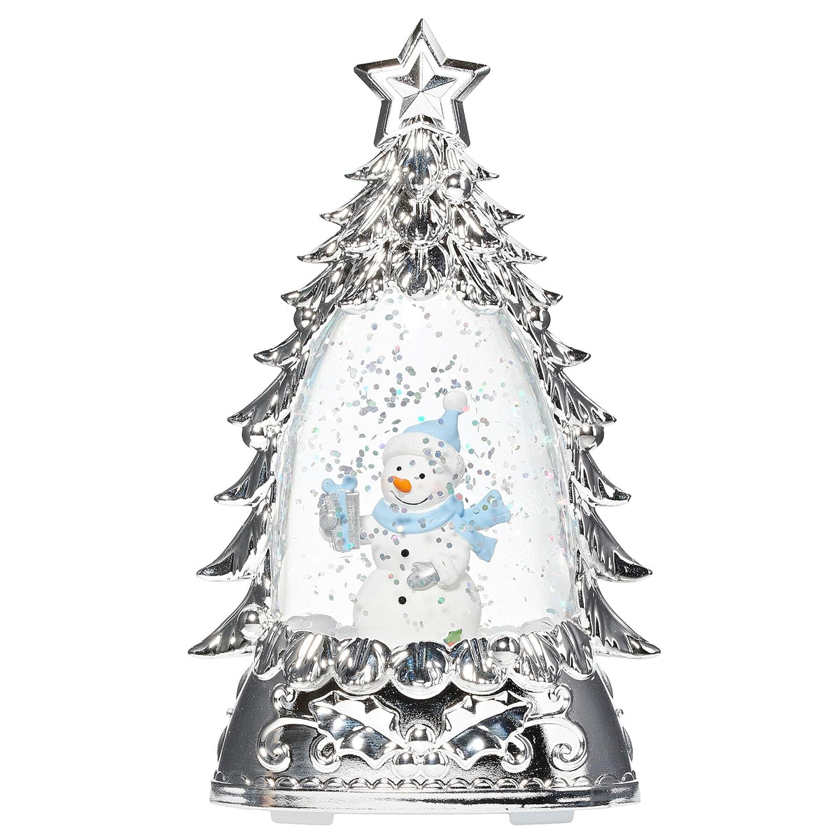 Roman Snow Globe, Silver