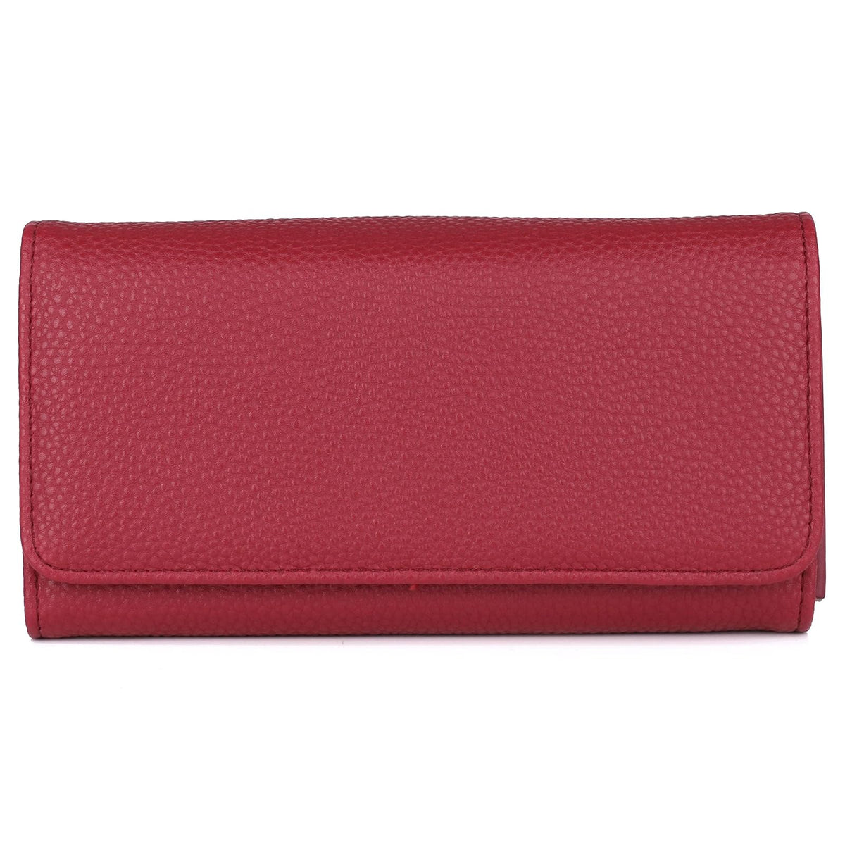 JYS Enterprise Julia Buxton Bianca Wallet Red