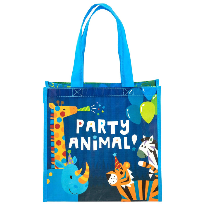 Stephen Joseph boys Zoo Stephen Joseph Gifts Medium Recycled Gift Bag, Zoo, No Size US