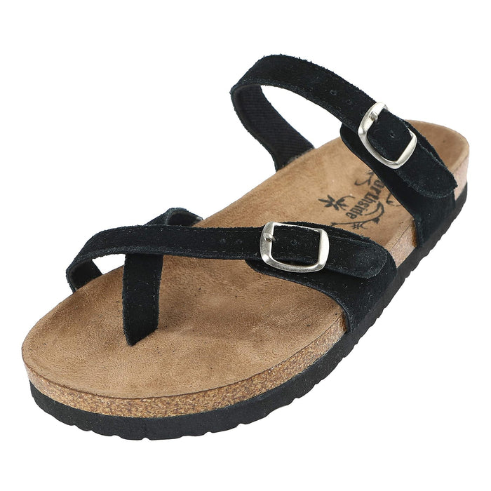 Northside Sandal, 6, Black