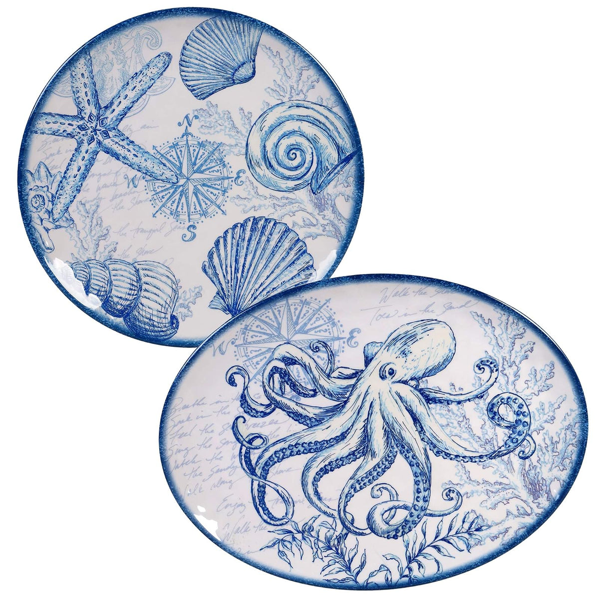 Certified International Dishware Plate, Large, Multi Colored