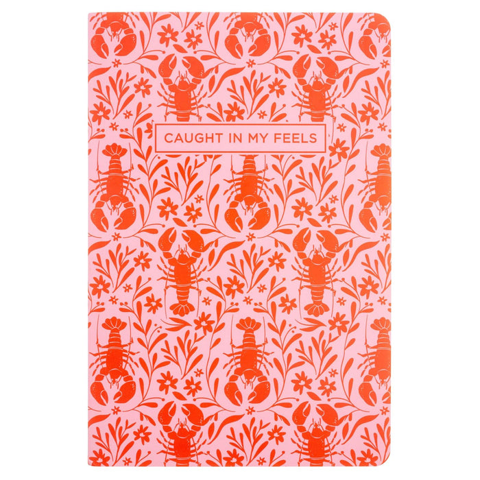 Karma Blank Book, Lobster, Lined