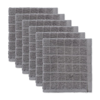DII Towel, 12x12", Gray