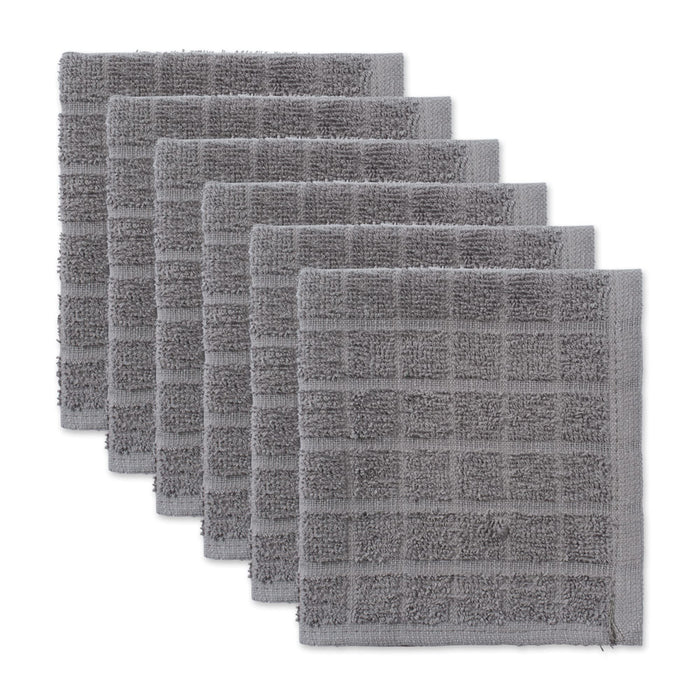 DII Towel, 12x12", Gray