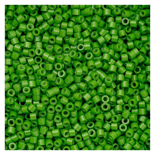 John Bead Craft Bead, Size 11, Grass Green