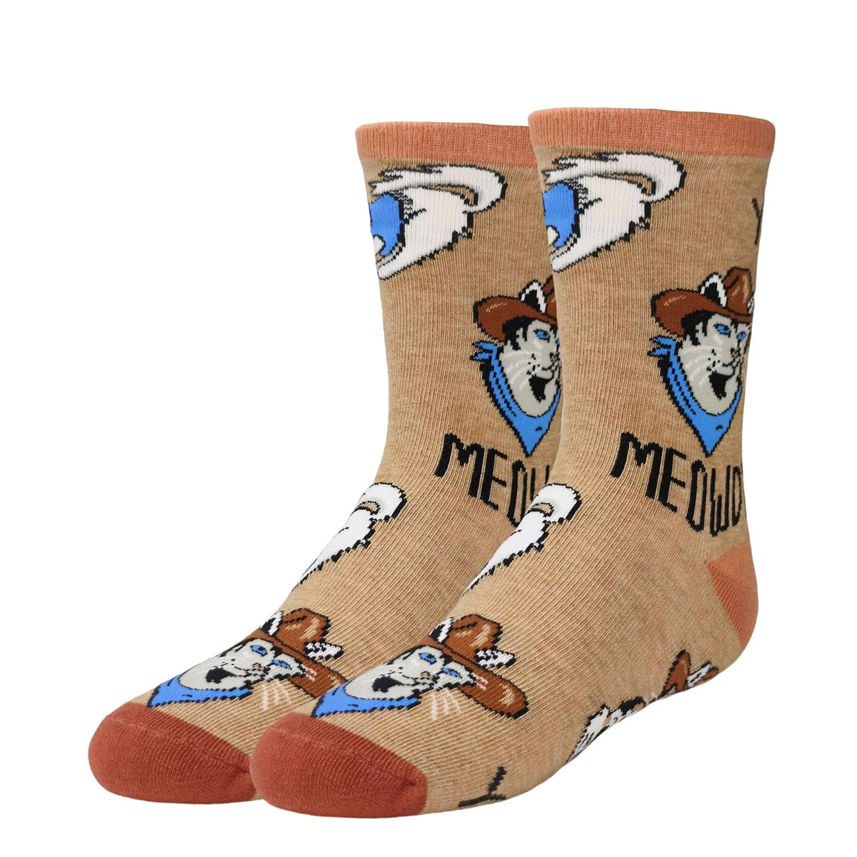ooohyeah Socks, 1-5, Meowdy