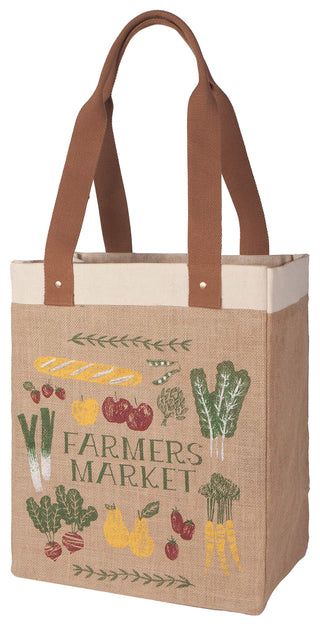 Now Designs Tote Bag, Large, Farmers Market
