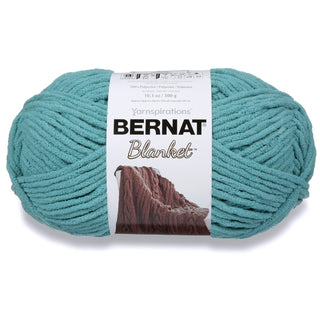 Spinrite Yarns (CA) Bernat Blanket Yarn, Light Teal
