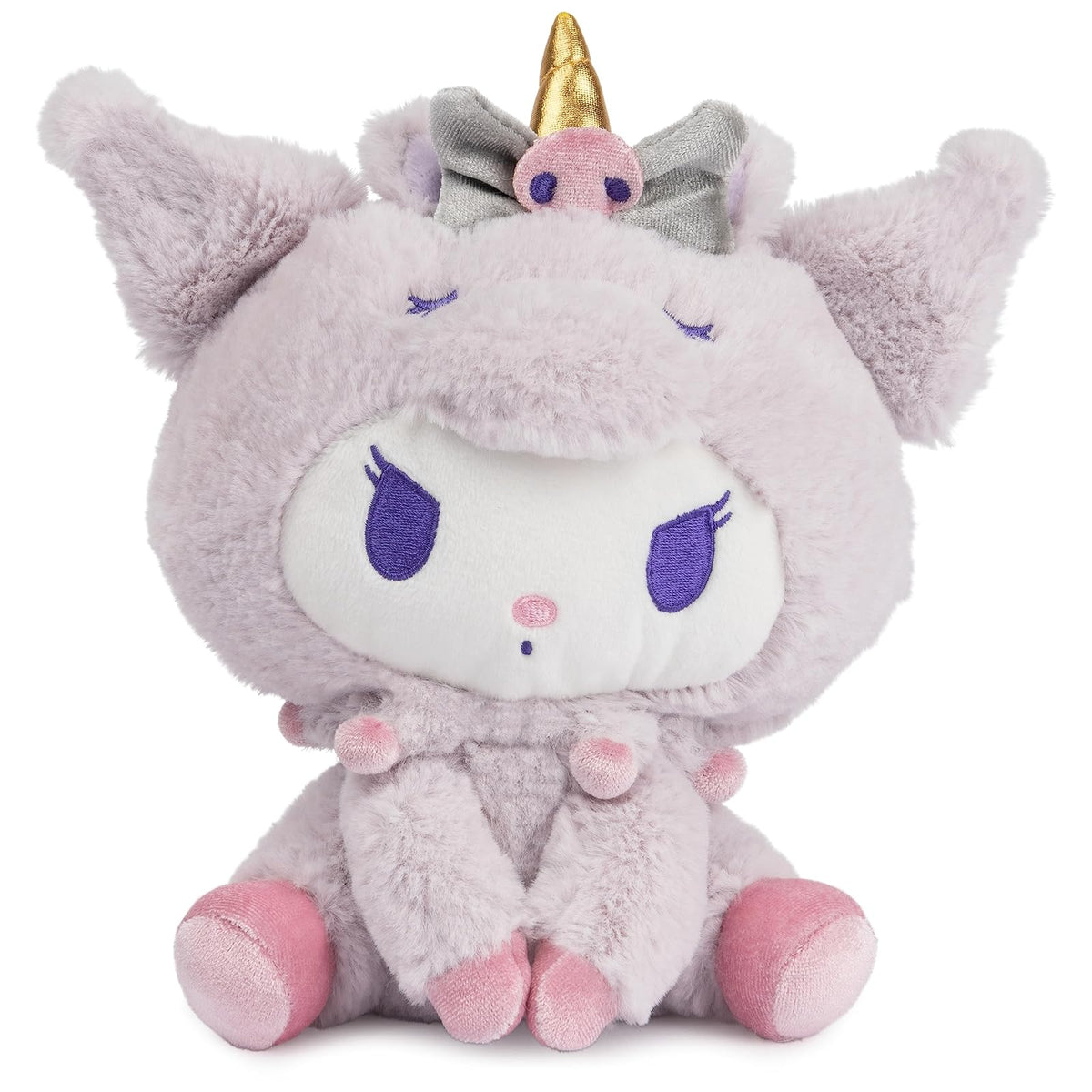 GUND Toy Figure, 1, Sanrio Kuromi Unicorn 6"