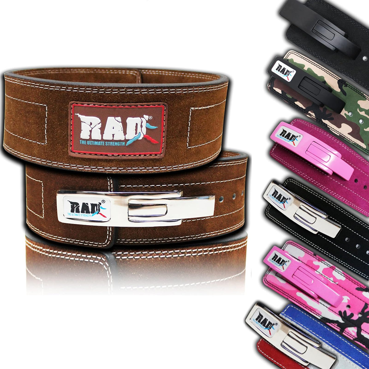 RAD Weightlifting Belt, Medium, Brown