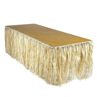 Beistle Tablecloth, 30" x 9" (Rectangular), Natural