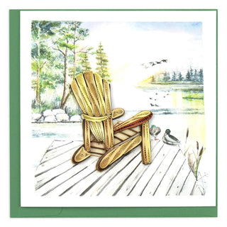 Quilling Card Greeting Card, 6 in. x 6 in., Multi