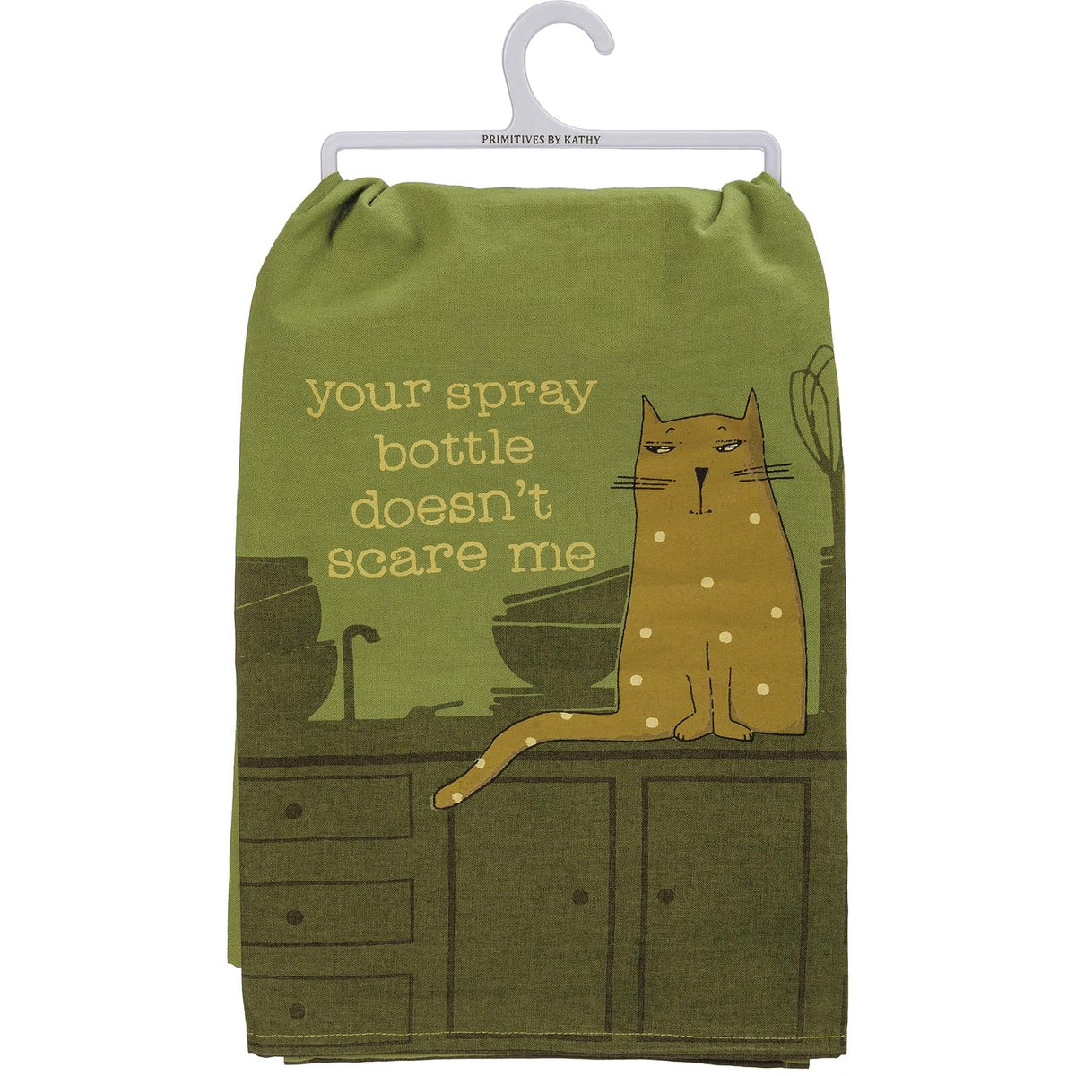 Primitives by Kathy Towel, one size, Green