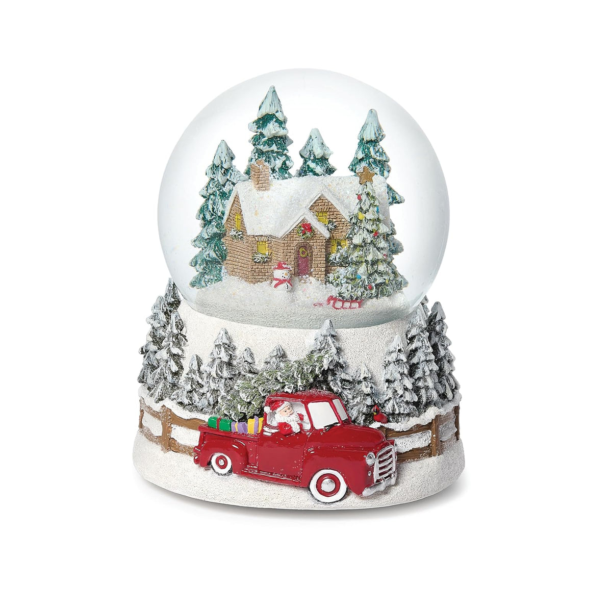 Roman Snow Globe, 5.5"H, Multicolor