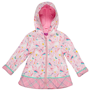 Stephen Joseph Coat, 2T, Pink Unicorn