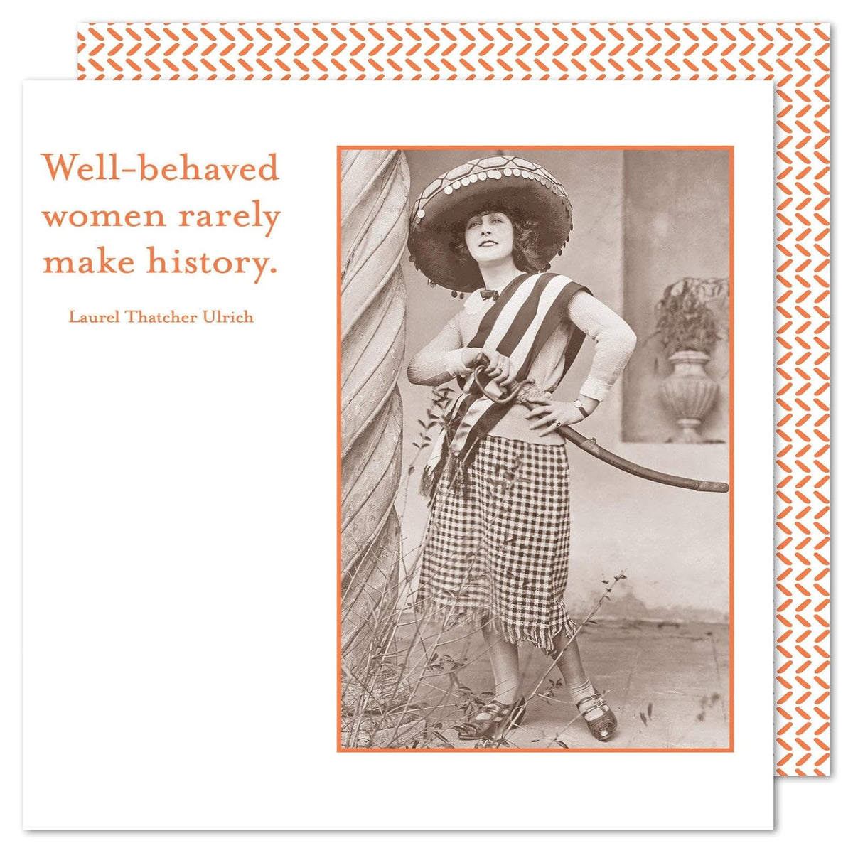 Shannon Martin Design Disposable Napkin, One Size, Well Behaved Women