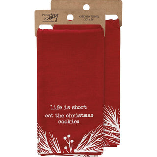 Primitives by Kathy Towel, 20" x 26", Red, White