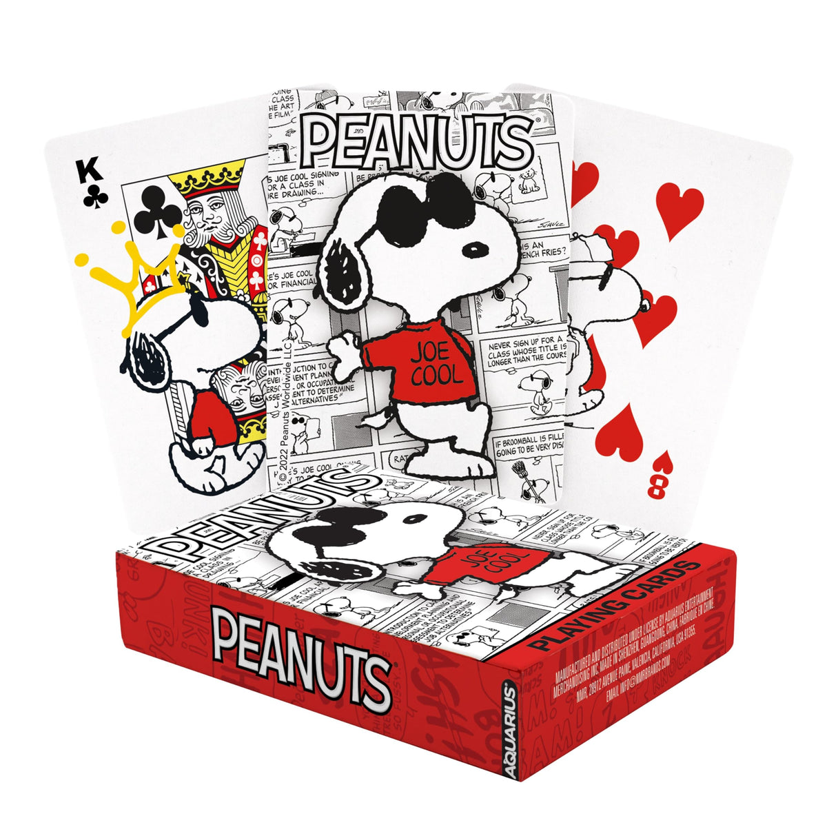 AQUARIUS Collectible Card, 2.5 x 3.5 inches, White, Red, Black