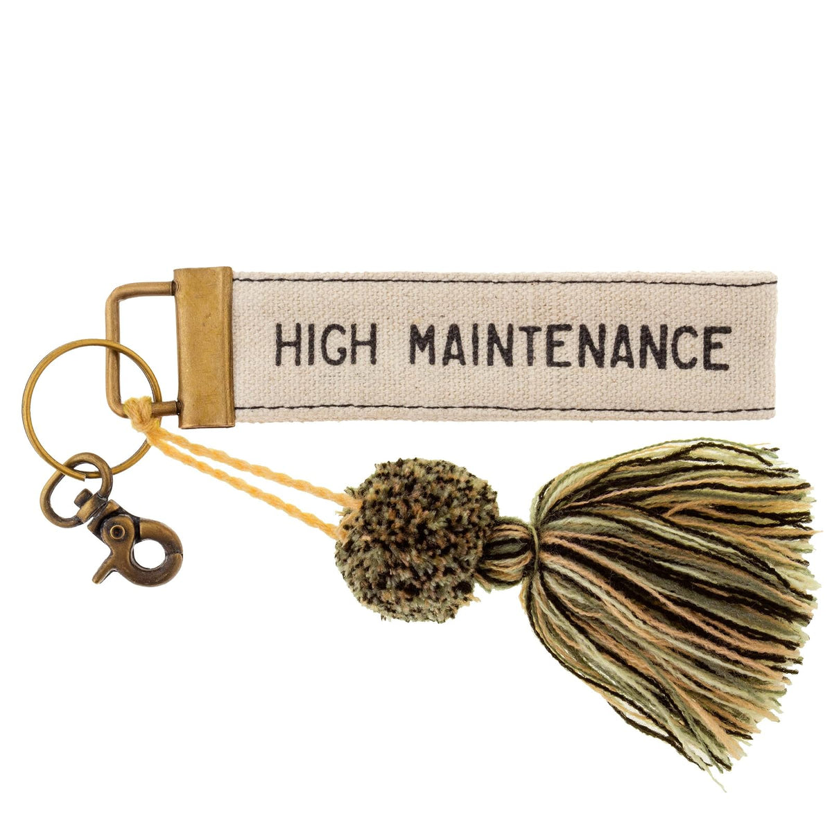 Karma Keychain, One Size, High Maintenance