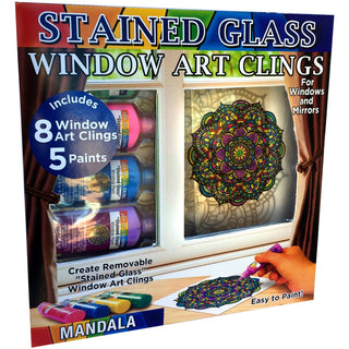 Joy of Coloring Art Craft Kit, 13 Piece Set, Clear