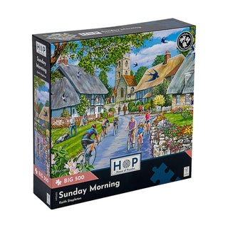 The House of Puzzles Puzzles, 500 pieces, Red