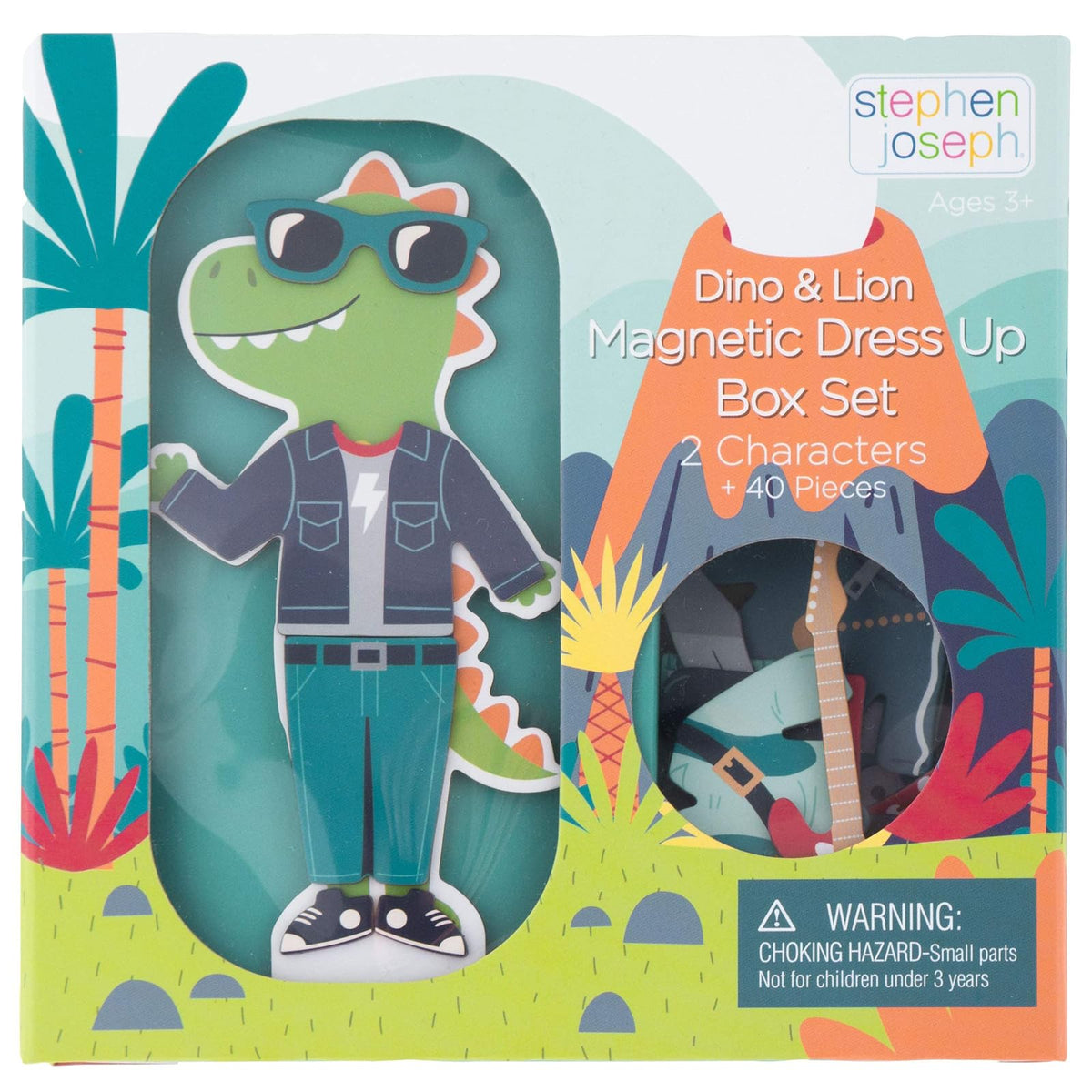 Stephen Joseph Toys And Games, Medium, Dino and Lion