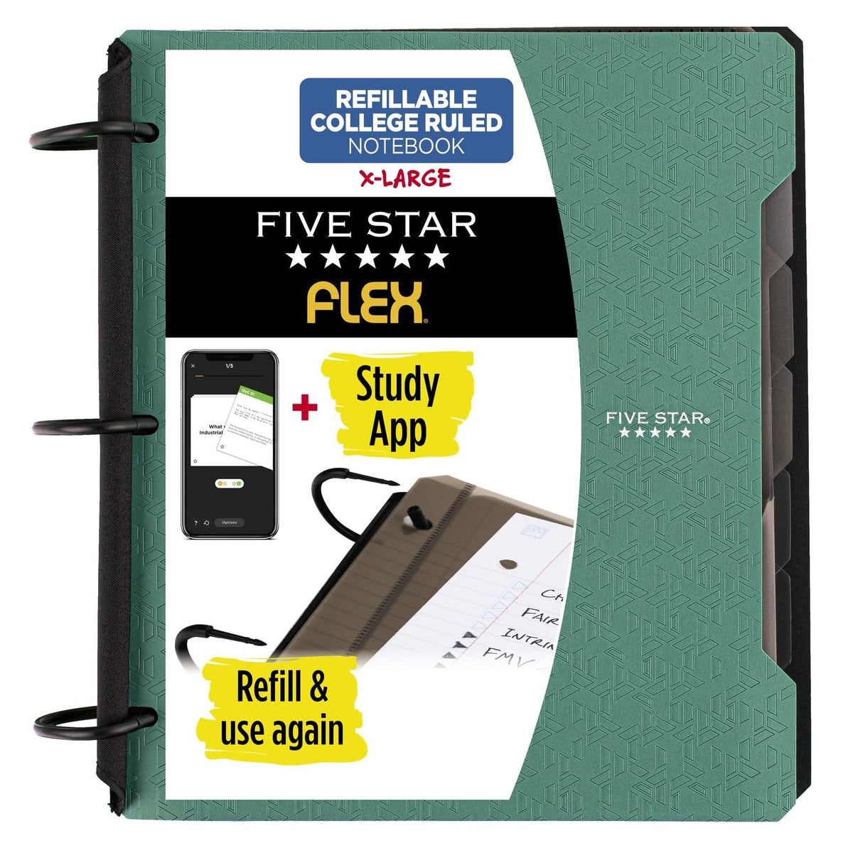 Five Star Storage Binder, *Color Will Vary