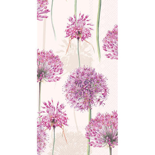 ihr SINCE 1977 Disposable Napkin, 8.25" x 4.5", Allium (Cream)