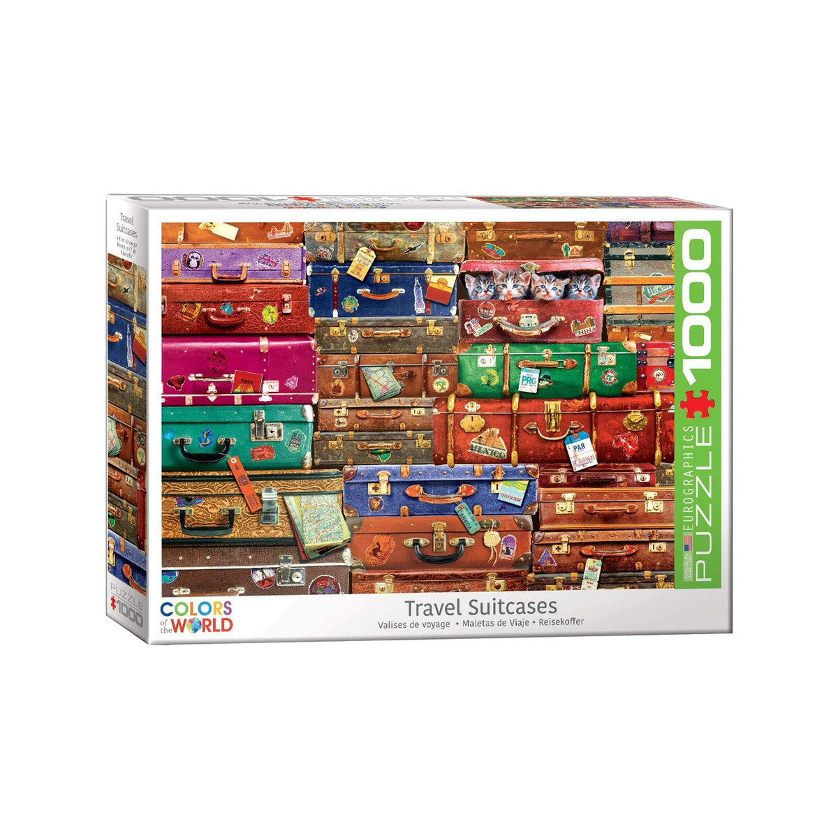 EuroGraphics Puzzles, 1000 pieces, Multicolor